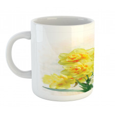 Paint of Daffodils Bouquet Mug