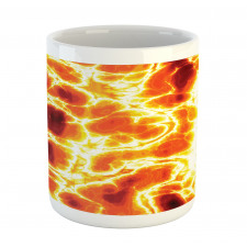 Hot Burning Lava Fire Mug