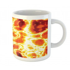 Hot Burning Lava Fire Mug