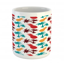 Palm Trees Island Mug