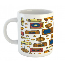 90s Theme Retro Mug