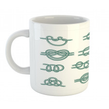 Maritime Rope Knots Art Mug