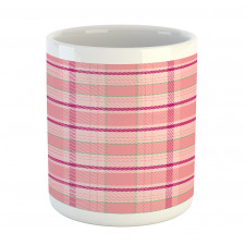 Tartan Plaid Pattern Squares Mug