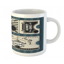 Ticket Designs Admit One Mug