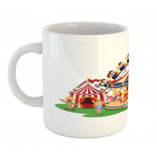 Clowns and Children Fun Art Mug