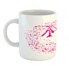 Hummingbird Flower Dots Mug