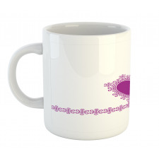 Romance Art 2 Heart Motifs Mug