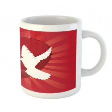 Doves Peace Symbol Romantic Mug