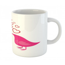 Birds Heart Symbols Romance Mug