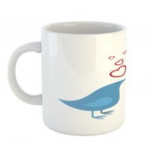 Birds Heart Symbols Romance Mug