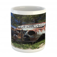 Old Abandoned Car USA Mug