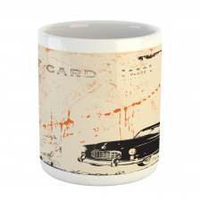 Old Fashioned Car Art Mug