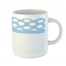 Baby Blue Polka Dots Mug