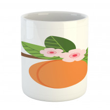 Fruit Branch with Flowers Mug
