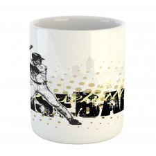 Baseball Grunge Batting Mug