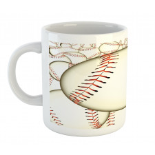 Baseball Ball Pattern Mug