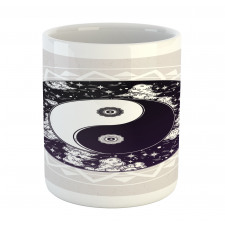 Ying Yang Boho Art Mug