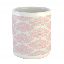 Pink Victorian Pattern Mug