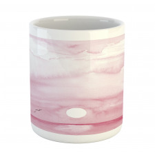 Sunrise Birds Horizon Art Mug