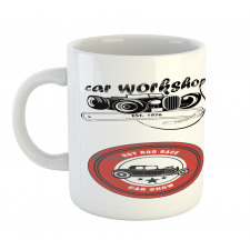 Retro Cars Pop Art Mug