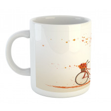 Orange Autumn Tree Mug