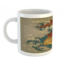 Koi Fish Art Mug