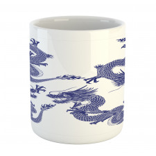 Japanese Dragons Mythical Mug