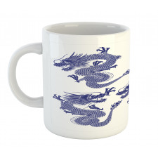 Japanese Dragons Mythical Mug