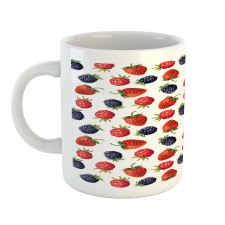 Strawberries Raspberry Mug