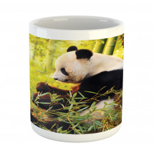 Panda Sitting in Forest Mug