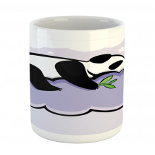 Sleeping Panda on Cloud Mug