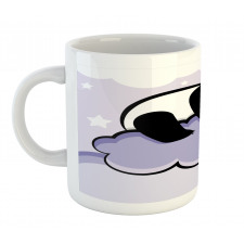 Sleeping Panda on Cloud Mug