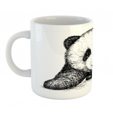 Baby Panda Bear Sketch Mug