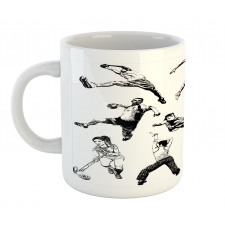 Various Sports Athletes Mug