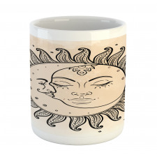 Sun and Moon Mystical Mug