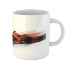 Formula Auto Racing Design Mug