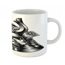 Samurai Mask Martial Mug