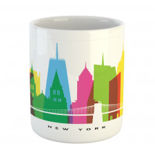 New York Landmarks Mug