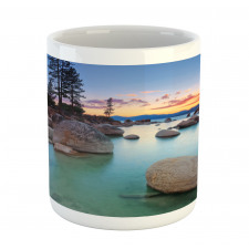 Romantic Lake Sunset Mug