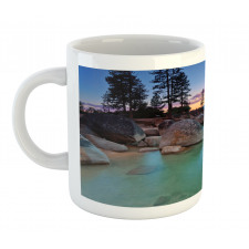 Romantic Lake Sunset Mug