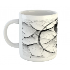 Ying Yang Grunge Display Mug