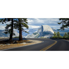 Mountain Road Landscape Mug