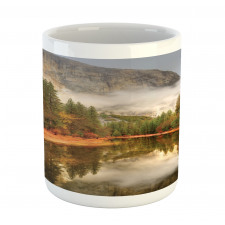 River in Morning View Mug