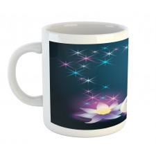 Magic Lily White Swan Mug