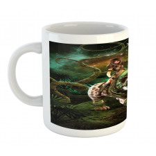 Fantasy Tiger Galaxy Mug