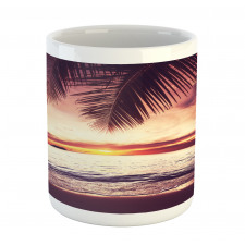 Sunset Ocean Waves Mug