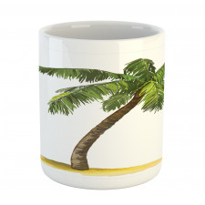 Cartoon Palm Trees Mug