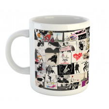 Collage Fashion Modern Mug