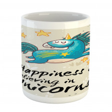 Words Happiness Kids Mug