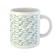 Watercolor Marine Animal Mug